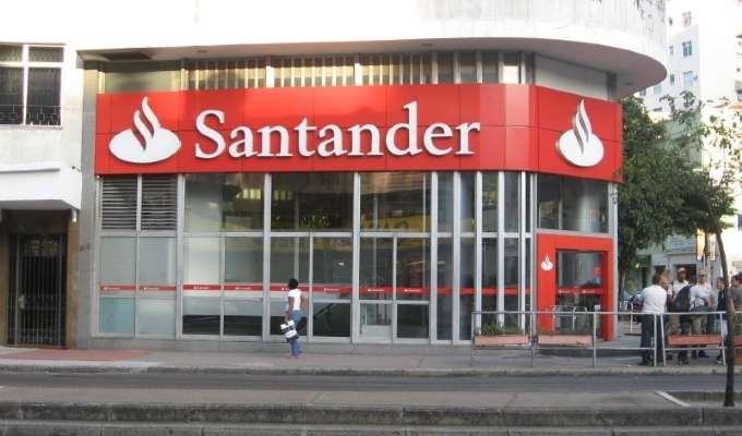 simular um empréstimo no banco Santander