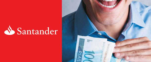 simular um empréstimo no banco Santander